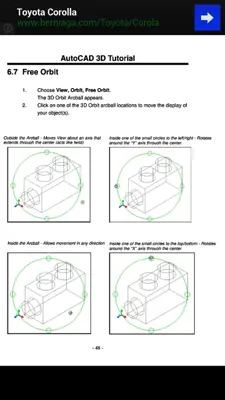 Autocad 2007 3D Tutorial android App screenshot 5