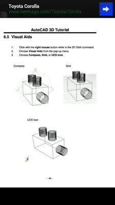 Autocad 2007 3D Tutorial android App screenshot 6